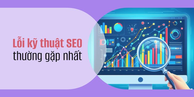 Các loại lỗi kỹ thuật seo thường gặp