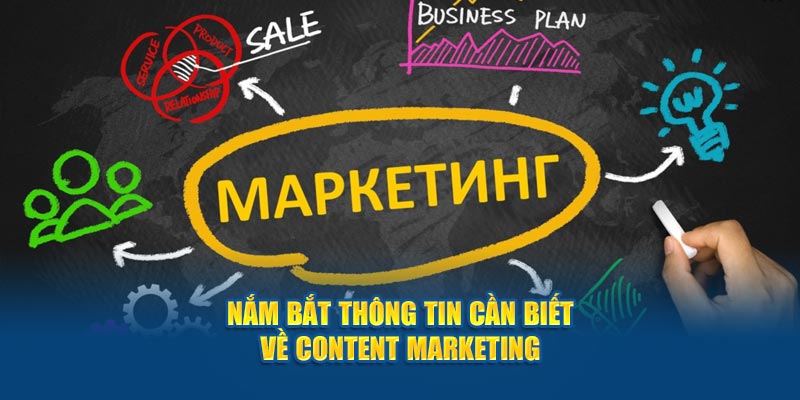 Nắm bắt thông tin cần biết về content marketing